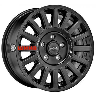 OZ Rally Raid 8,5x18/6x114,3 ET40 D66,1 Matt Black Silver Lettering