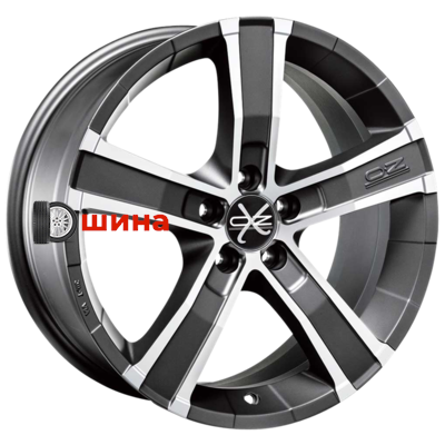 OZ Sahara 5 8x18/5x114,3 ET35 D79 Matt Graphite Diamond Cut