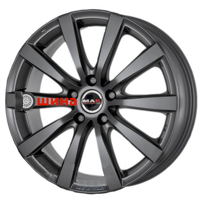 MAK Iguan-L 6,5x16/5x114,3 ET45 D60,1 Matt titanium