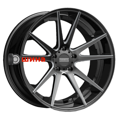 Fondmetal STC-10 9x20/5x120 ET45 D74,1 Matt Titanium Milled