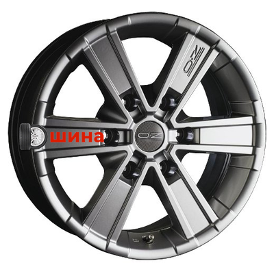 OZ Off-road 6 7x16/6x127 ET35 D78,1 Metal Titanium