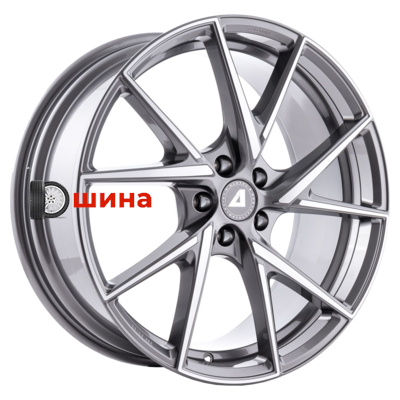 Alutec ADX.01 8,5x18/5x112 ET40 D70,1 Metallic Platinum Front Polished