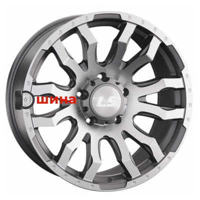 LS 1294 9x20/5x150 ET25 D110,5 MGMF (конус, Колпак+лого)