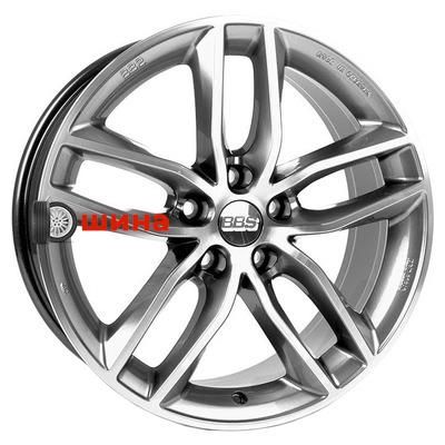 BBS SX 8x18/5x114,3 ET40 D82 Platinum Silver Diamond Cut
