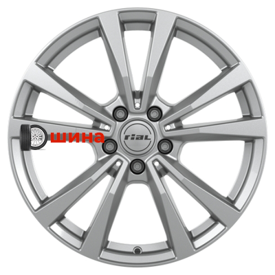 Rial M12 8x19/5x112 ET43 D66,5 Polar Silver