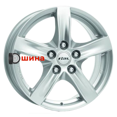 Rial Arktis 7,5x17/5x114,3 ET40 D70,1 Polar Silver