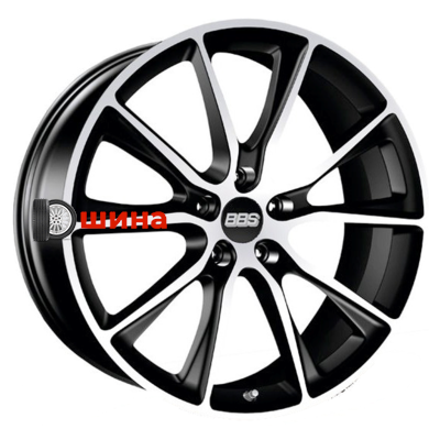 BBS SV 10x20/5x130 ET40 D71,6 Satin Black Diamond Cut