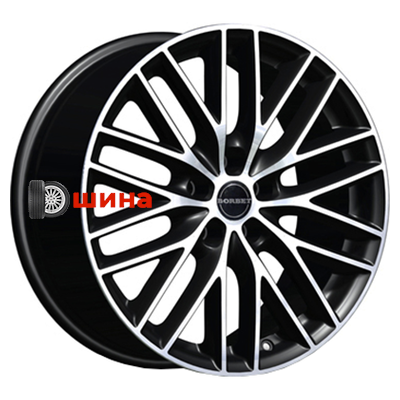 Borbet BS5 7,5x17/5x105 ET38 D56,6 Black polished