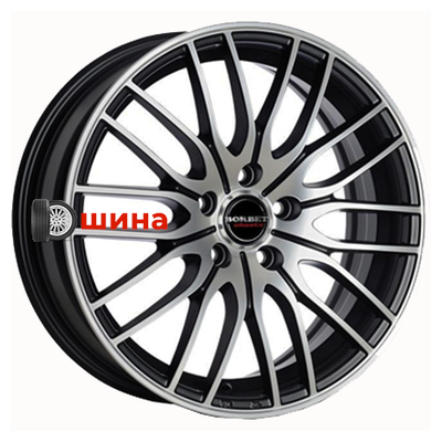 Borbet CW4/5 7,5x19/5x112 ET51 D57,1 Matt Black Polished