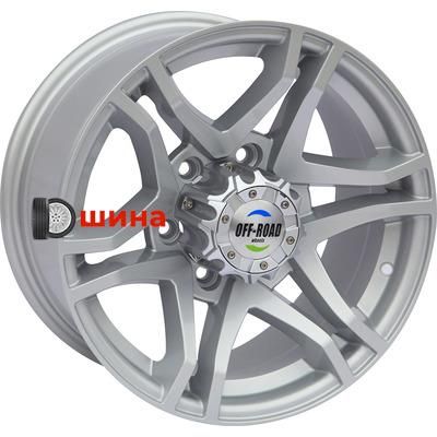 Off-Road Wheels Тойота Ниссан 8x17/6x139,7 ET13 D110 серебристый