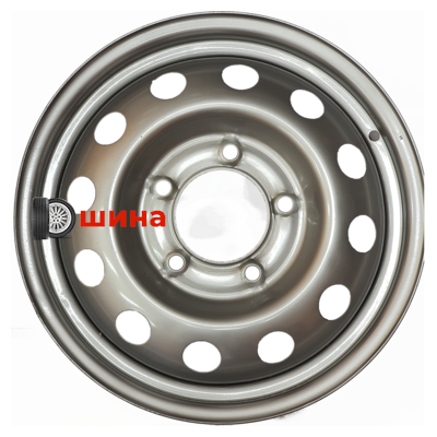 ТЗСК Lada 4x4 5,5x16/5x139,7 ET52 D98 серебро (узкая)