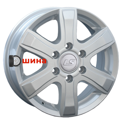 LS 1019 7x17/6x139,7 ET45 D100,1 Sil (конус, C570)