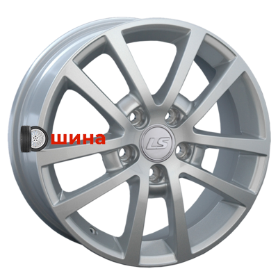 LS 1044 7x16/5x112 ET45 D57,1 Sil (конус, C570)