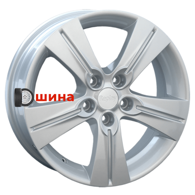 Replay SZ72 6,5x17/5x114,3 ET45 D60,1 Sil (конус, C570)