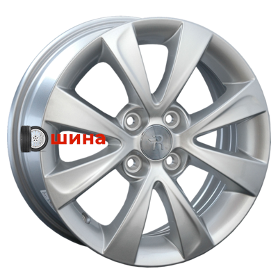 Replay RN43 6x15/4x100 ET50 D60,1 Sil (конус, C570)