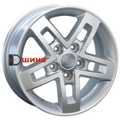 Replay HND104 6x15/5x114,3 ET46 D67,1 Sil (конус, C570)