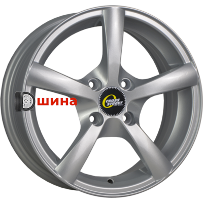 CrossStreet Y210 6x14/4x98 ET35 D58,6 Sil