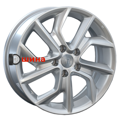 Replay NS73 6,5x17/5x114,3 ET45 D66,1 Sil (конус, C570)