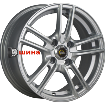 CrossStreet Y242 6x14/4x98 ET38 D58,6 Sil