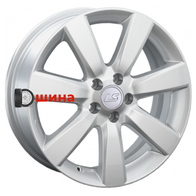 LS 1076 6,5x15/5x114,3 ET40 D67,1 Sil (конус, C570)