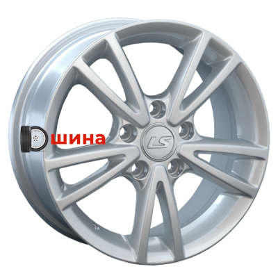 LS 1047 6,5x15/5x112 ET50 D57,1 Sil (конус, C570)