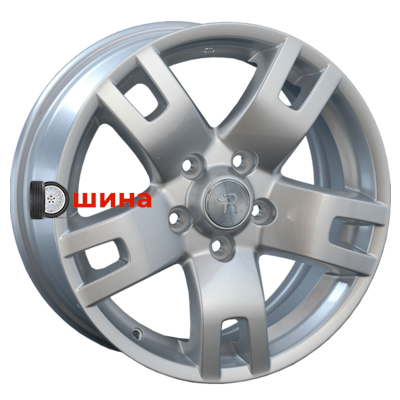 Replay NS76 6,5x16/5x114,3 ET40 D66,1 Sil (конус, C570)