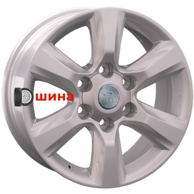 Replay TY68 7,5x17/6x139,7 ET25 D106,1 Sil (пш)