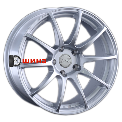LS 975 8x17/5x114,3 ET35 D67,1 Sil (конус)