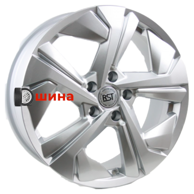 RST R048 (Tiguan) 7x18/5x112 ET43 D57,1 Silver
