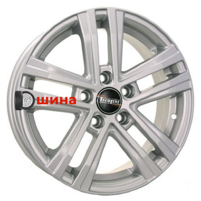 Tech Line 645 6,5x16/5x114,3 ET45 D60,1 Silver