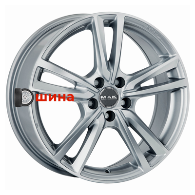 MAK Icona 7,5x17/5x114,3 ET48 D76 Silver