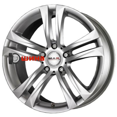 MAK Bimmer 10,5x20/5x120 ET40 D72,6 Silver