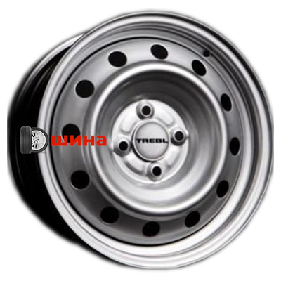 Trebl X40003 6x15/4x100 ET40 D56,6 Silver