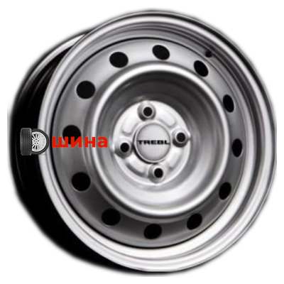Trebl 6445 6x15/4x100 ET39 D56,6 Silver