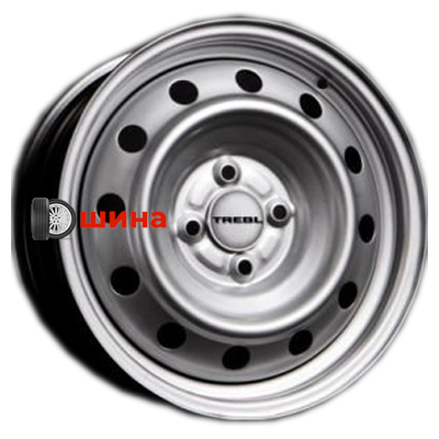 Trebl X40001 6x16/4x100 ET52 D54,1 Silver