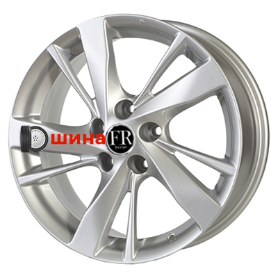 FR replica NS5148 7x16/5x114,3 ET40 D66,1 Silver (№19)