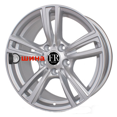 FR replica B055 8x17/5x120 ET35 D72,6 Silver (№33)