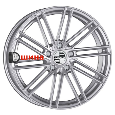 MAK Leipzig 9,5x21/5x112 ET25 D66,45 Silver