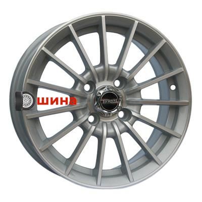 Tech Line 302 5,5x13/4x98 ET28 D58,6 Silver