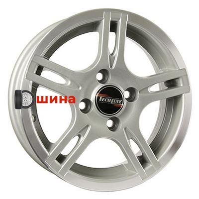 Tech Line 319 5x13/4x98 ET35 D58,6 Silver