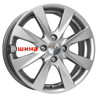 K&K КС581 6x15/4x100 ET48 D54,1 Сильвер