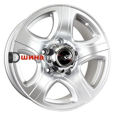 Tech Line 622 7,5x16/6x139,7 ET10 D110,1 Silver