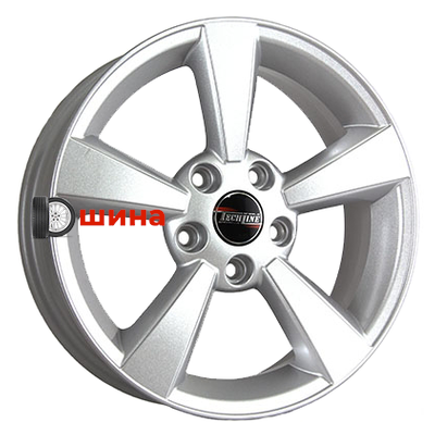 Tech Line 624 6,5x16/5x114,3 ET40 D66,1 Silver