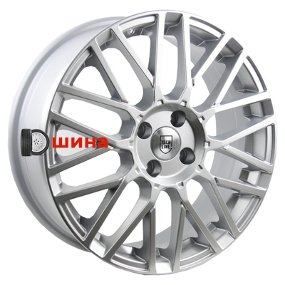 Tech Line 739 6,5x17/4x100 ET40 D60,1 Silver