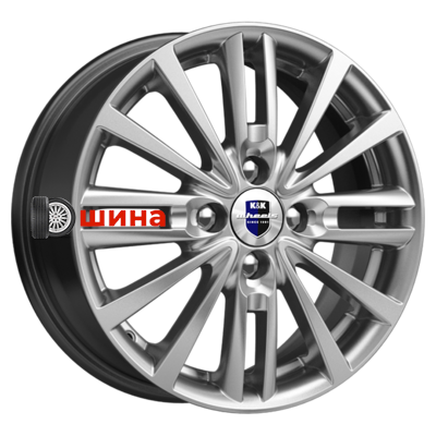 K&K Модена-оригинал (КС747) 6x15/4x100 ET48 D54,1 Сильвер SK
