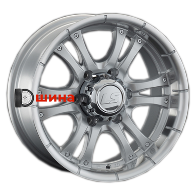 LS 161 8x16/6x139,7 ET10 D107,1 SL (Колпак+лого)