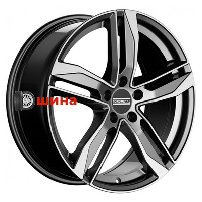 Fondmetal Hexis 8x18/5x112 ET40 D66,5 Titan Gloss Machined