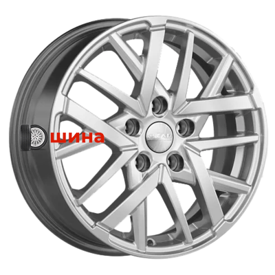 Скад Босфор 6x16/5x114,3 ET43 D67,1 Toyota silver