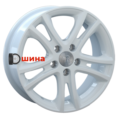 Replay MR168 6,5x16/5x112 ET49 D66,6 White (конус, C645)