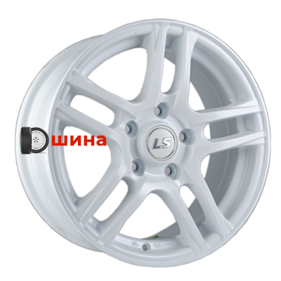LS 285 6,5x15/5x112 ET45 D57,1 White